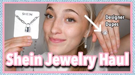 shein jewelry dupe youtube